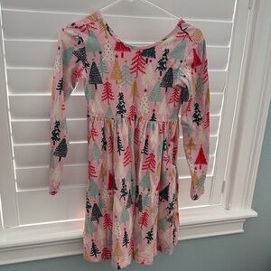 Hannah Anderson Whimsical Forest Print Kids Dress